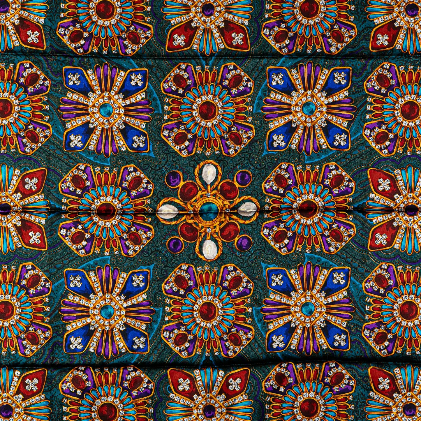 Chanel Gripoix Silk Scarf