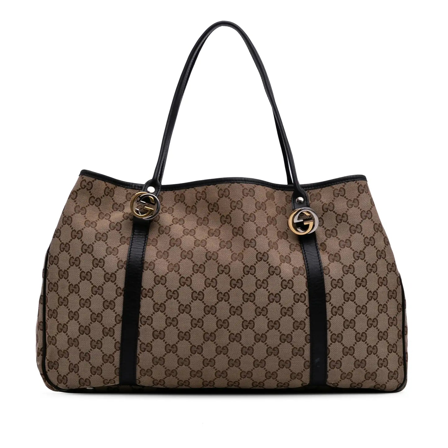 Gucci Large GG Canvas Twins Tote