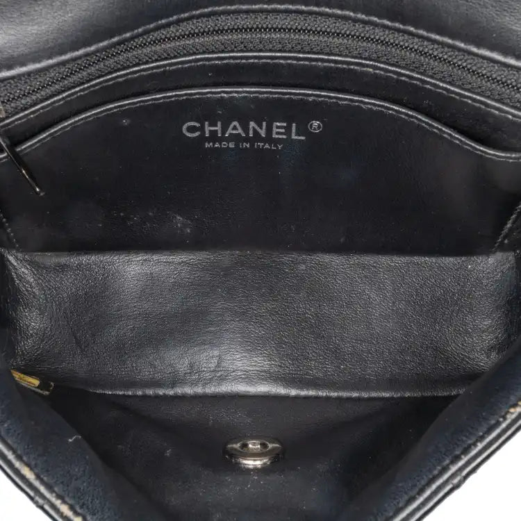 Chanel Mini Rectangular Classic Patent Single Flap
