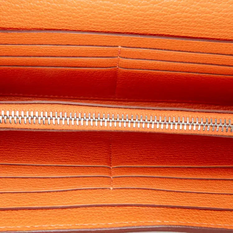 Hermès Chevre Mysore Kelly Longue Wallet