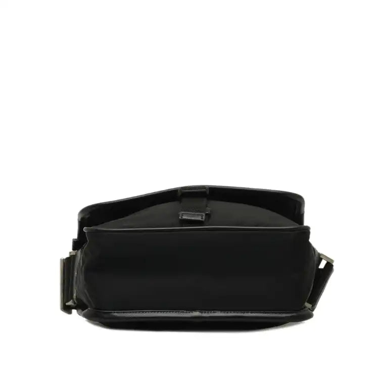Prada Tessuto Buckle Messenger Bag