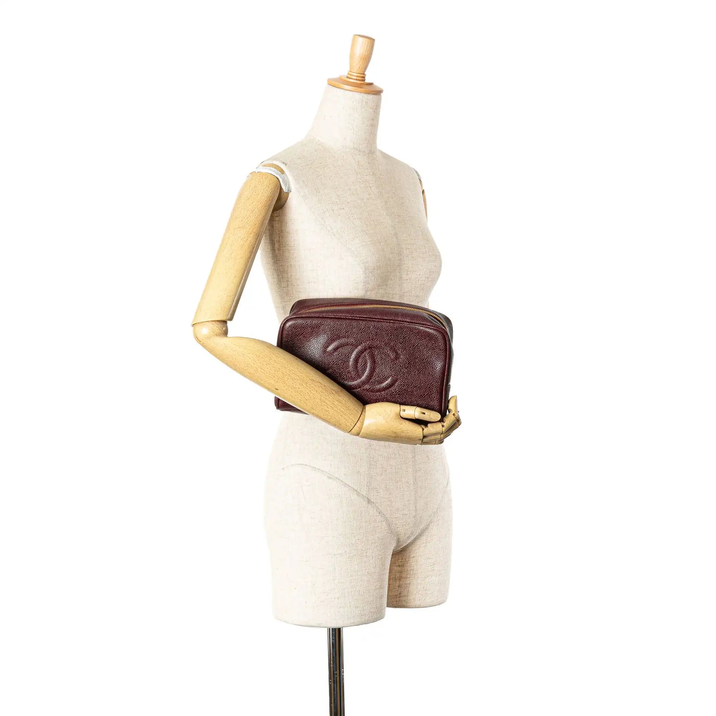 Chanel CC Caviar Pouch