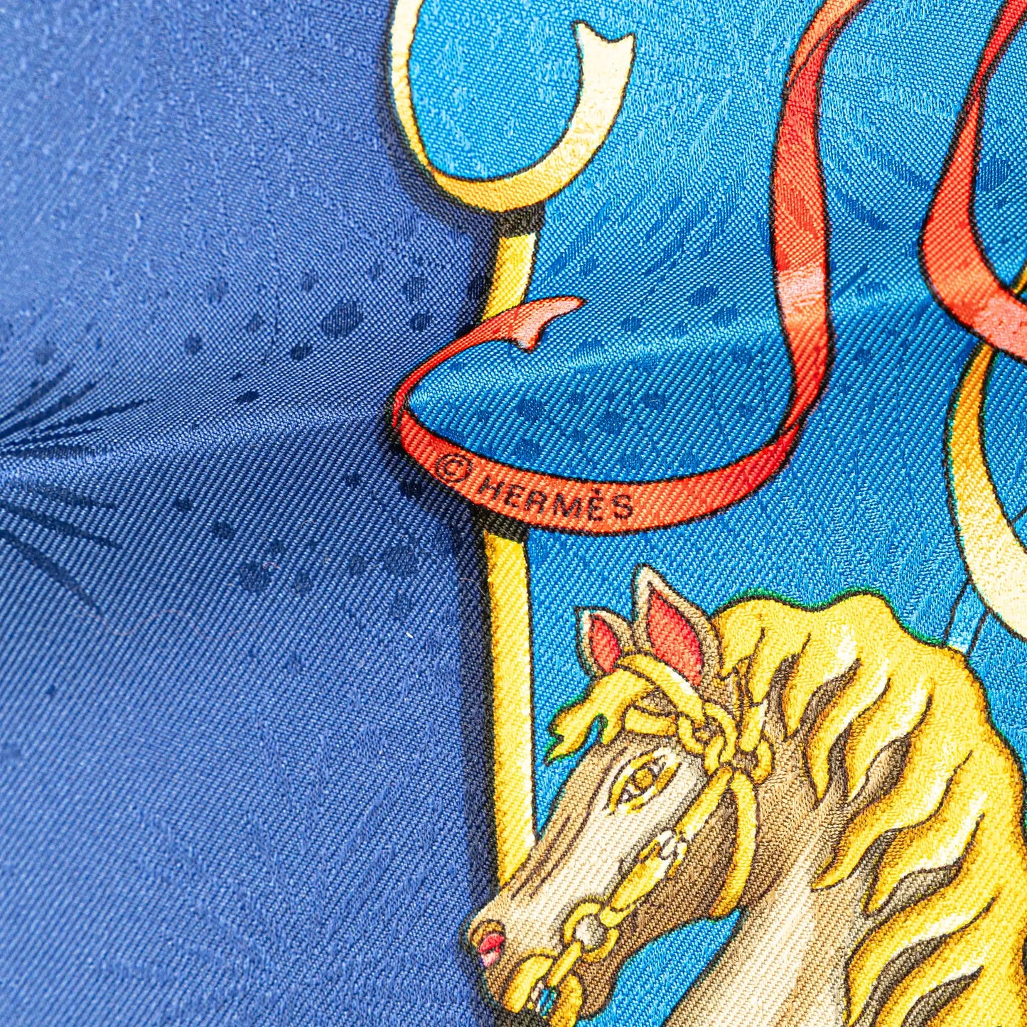 Hermès Luna Park Silk Scarf