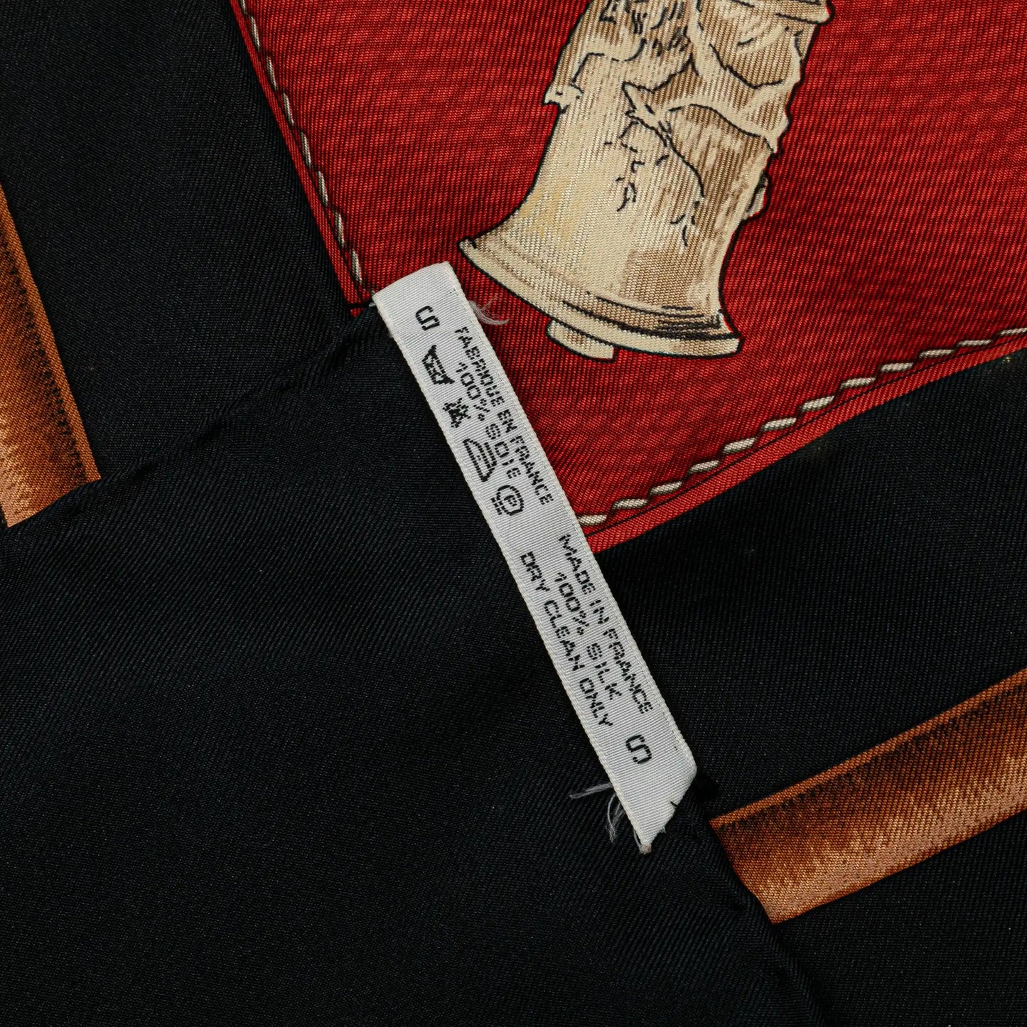 Cannes et Pommeaux Silk Scarf