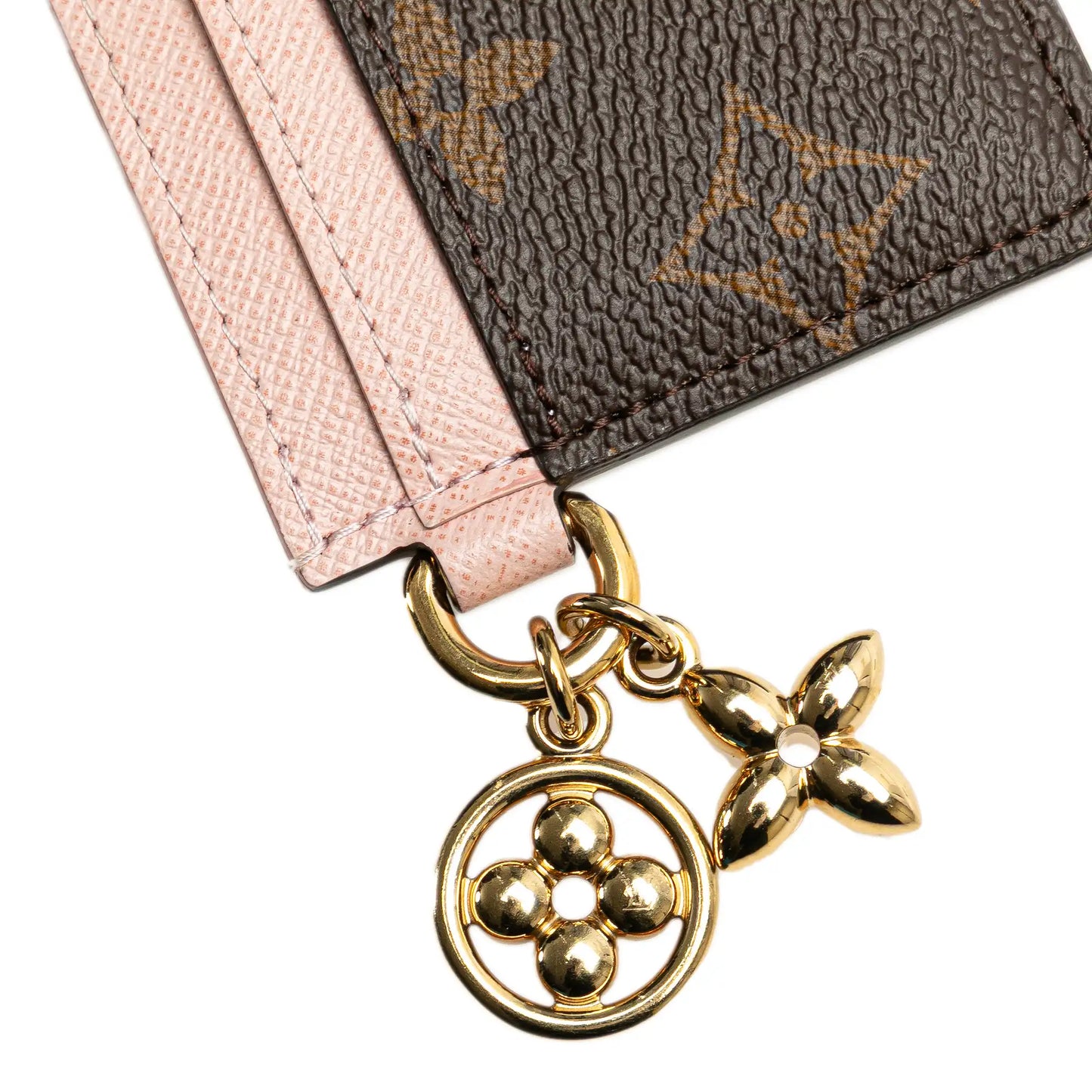 Louis Vuitton Monogram LV Charm Card Holder
