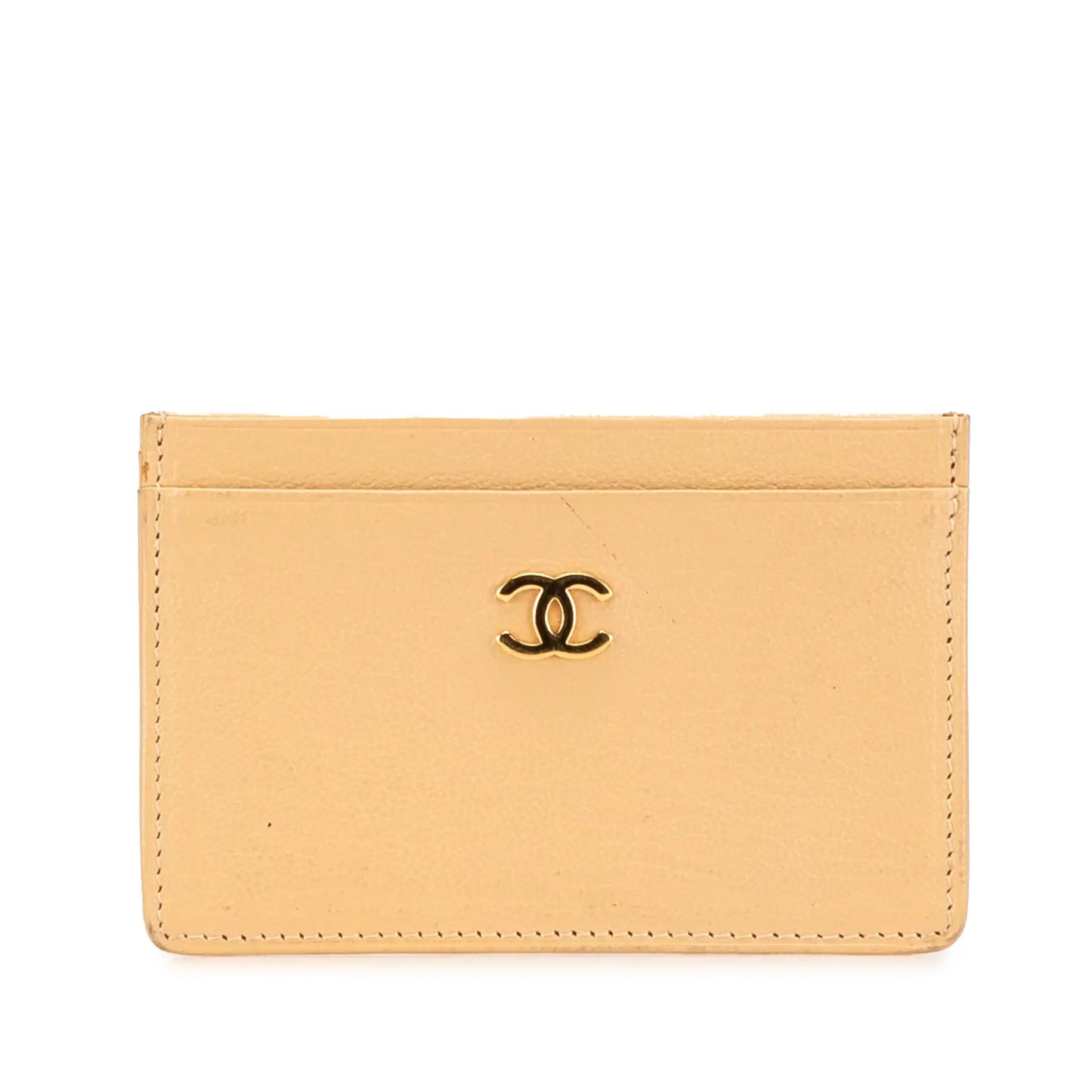 Chanel CC Calfskin Card Holder