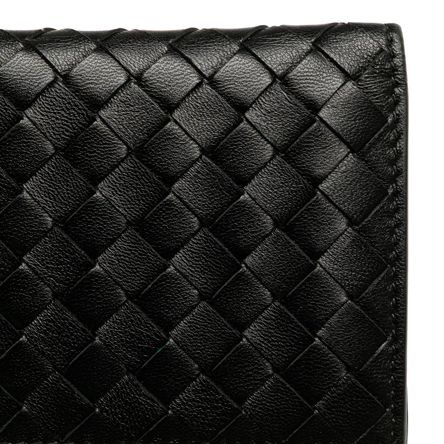 Bottega Veneta Nappa Intrecciato Bifold Card Case
