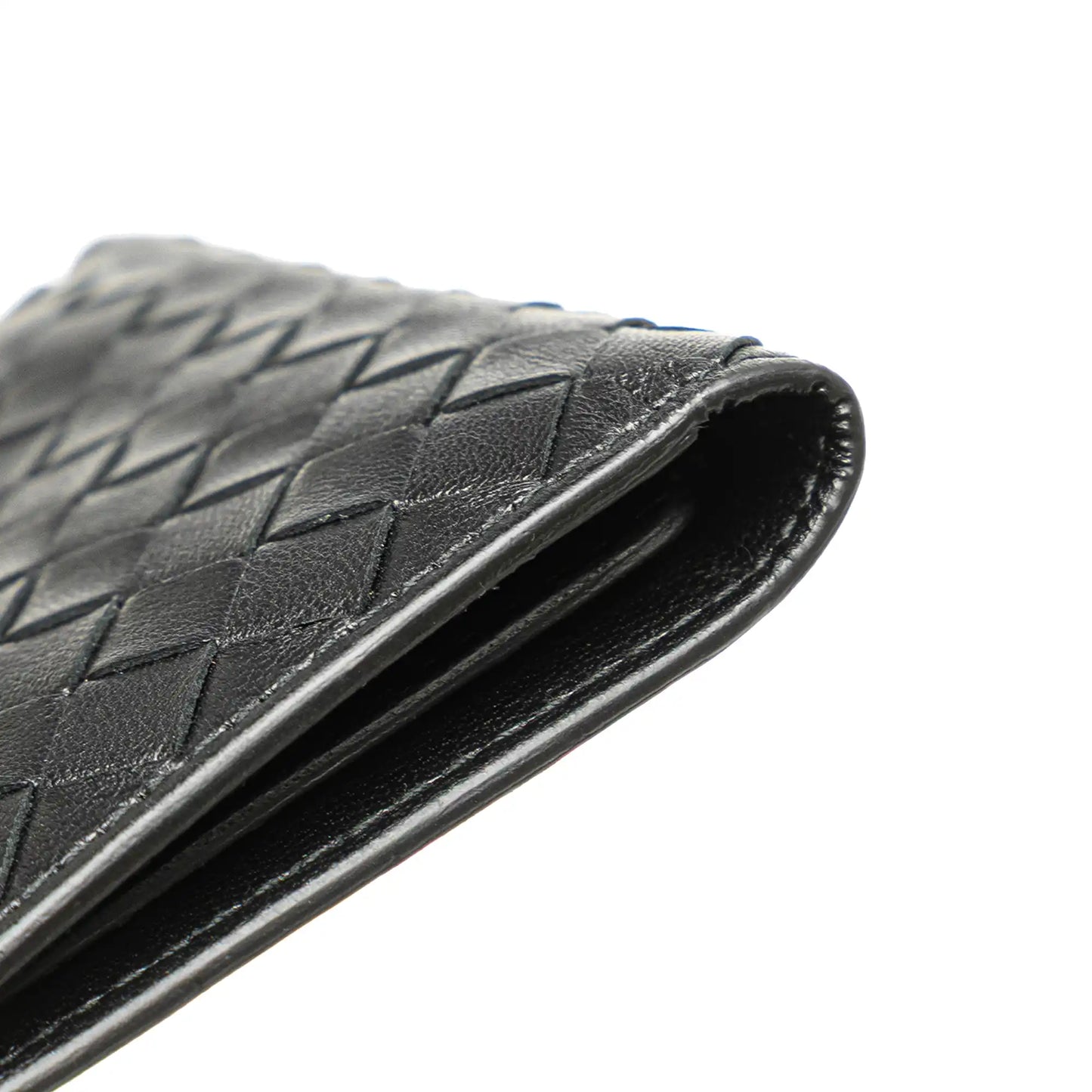 Bottega Veneta Nappa Intrecciato Bifold Card Case