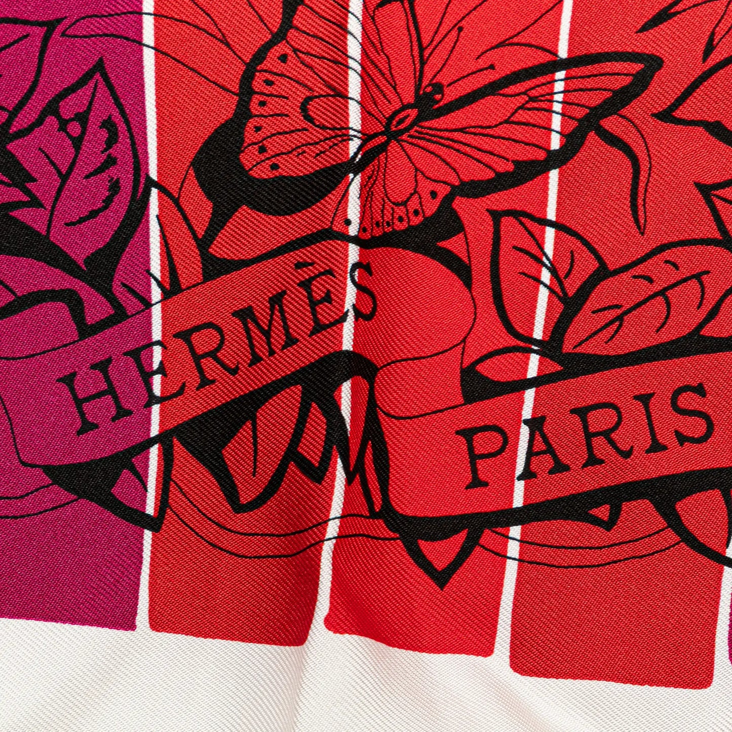 Hermès Jungle Love Rainbow Silk Scarf