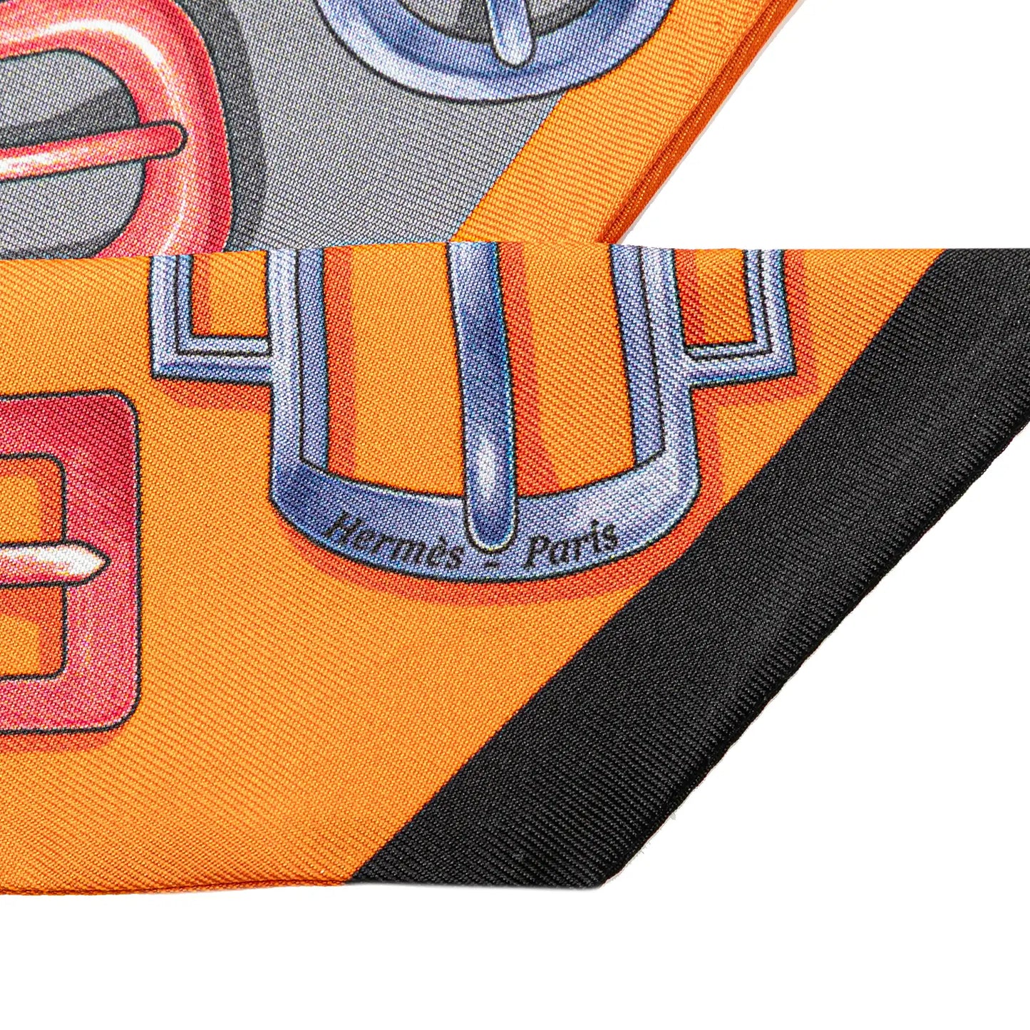 Bouclerie D'Attelage Silk Twilly Scarf