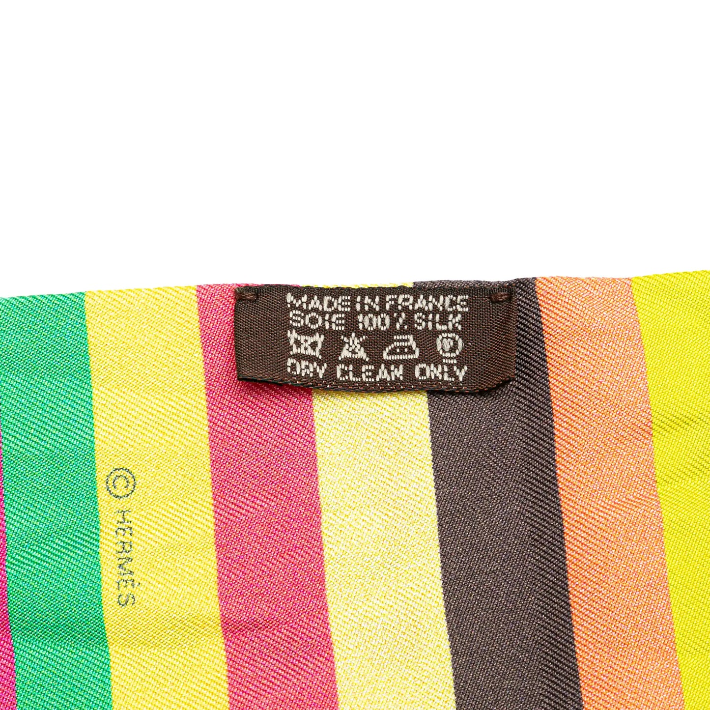 Hermès Swimmers Silk Twilly Scarf
