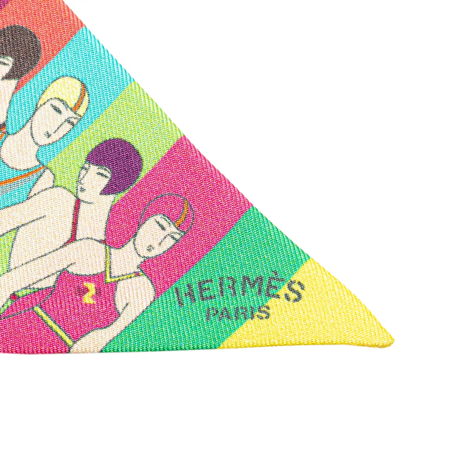 Hermès Swimmers Silk Twilly Scarf