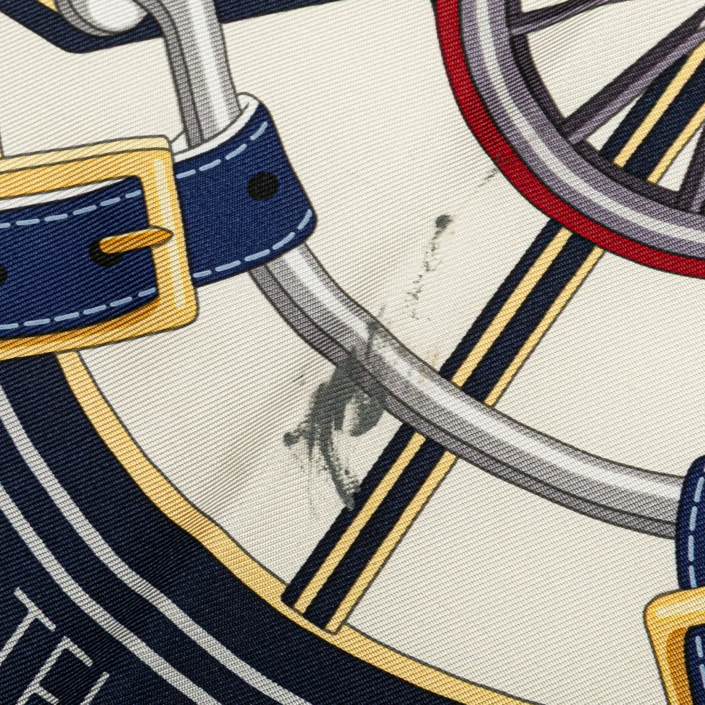 Hermès Stately Wheels Silk Scarf