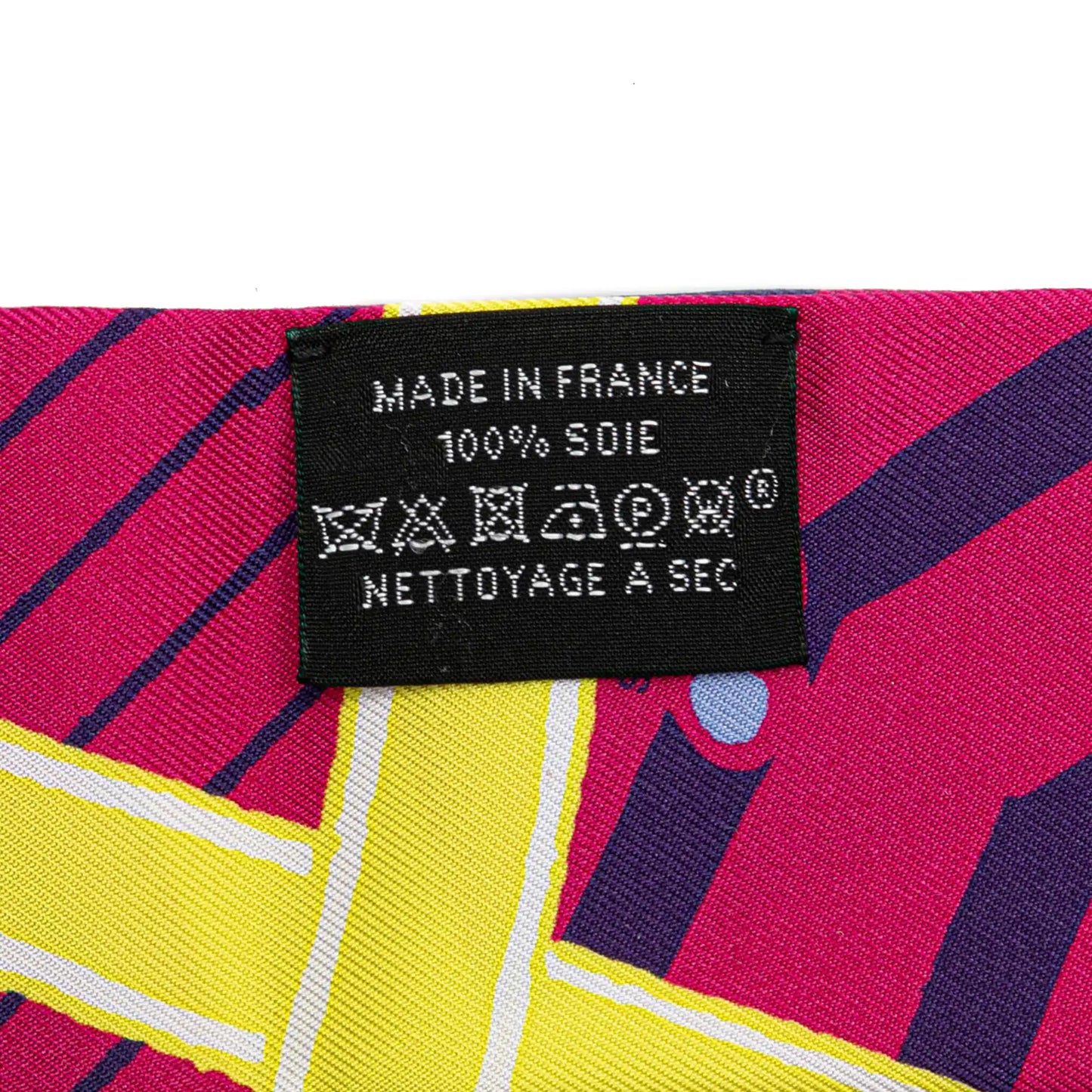 Hermès Jeu de Soie Uniforme Twilly Scarf