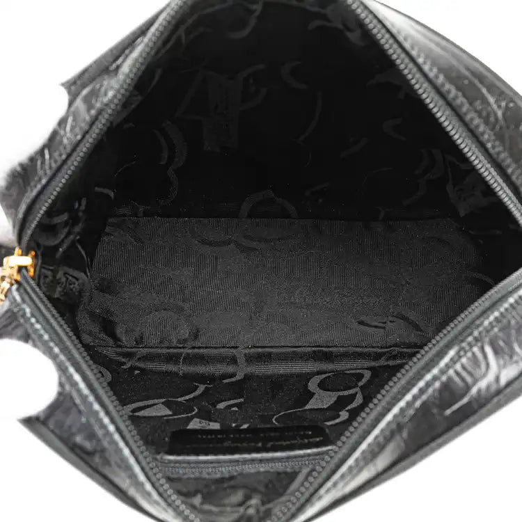 Ferragamo Vara Embossed Leather Crossbody