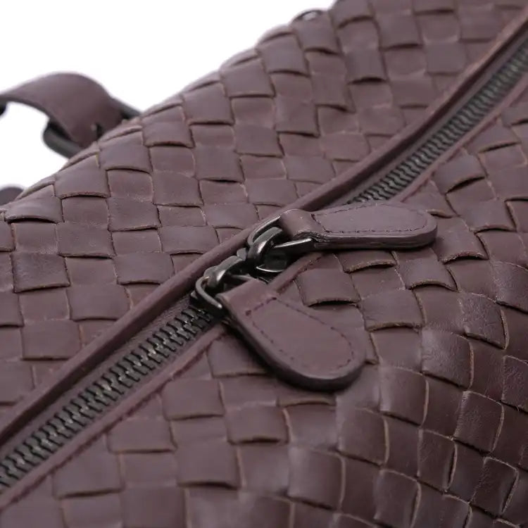 Bottega Veneta Nappa Intrecciato Boston Bag