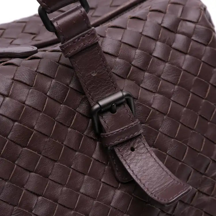 Bottega Veneta Nappa Intrecciato Boston Bag