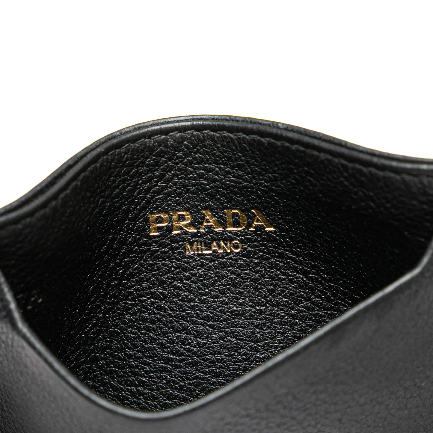 Prada Leather Card Case