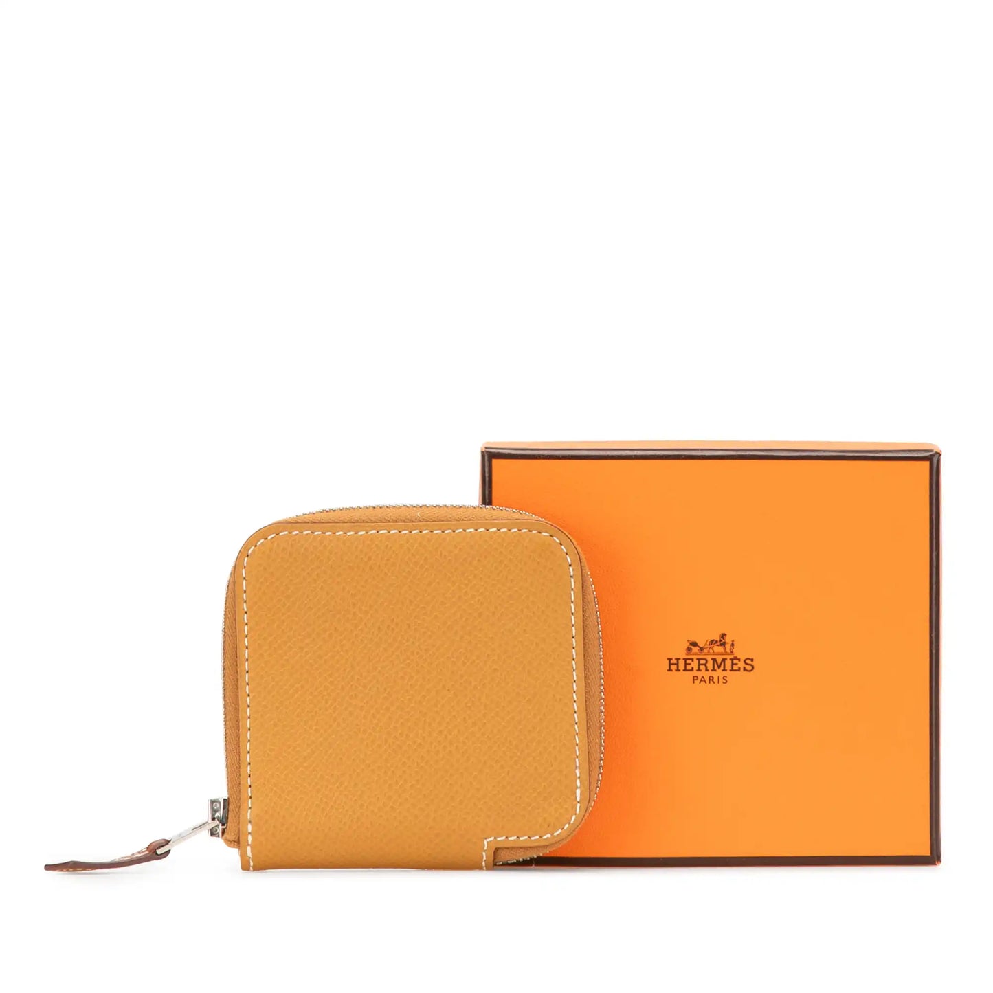 Hermès Mini Epsom Silk In Change Purse