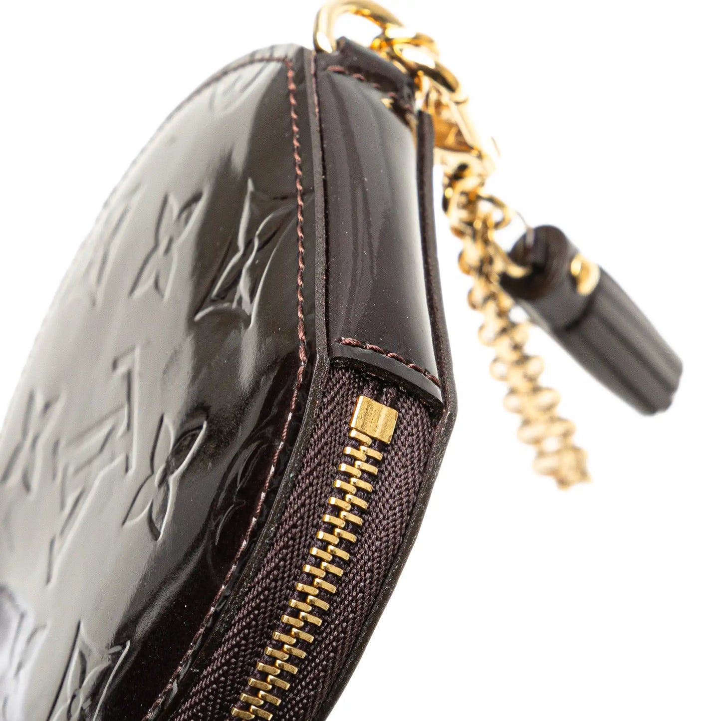Louis Vuitton Monogram Vernis Round Coin Pouch