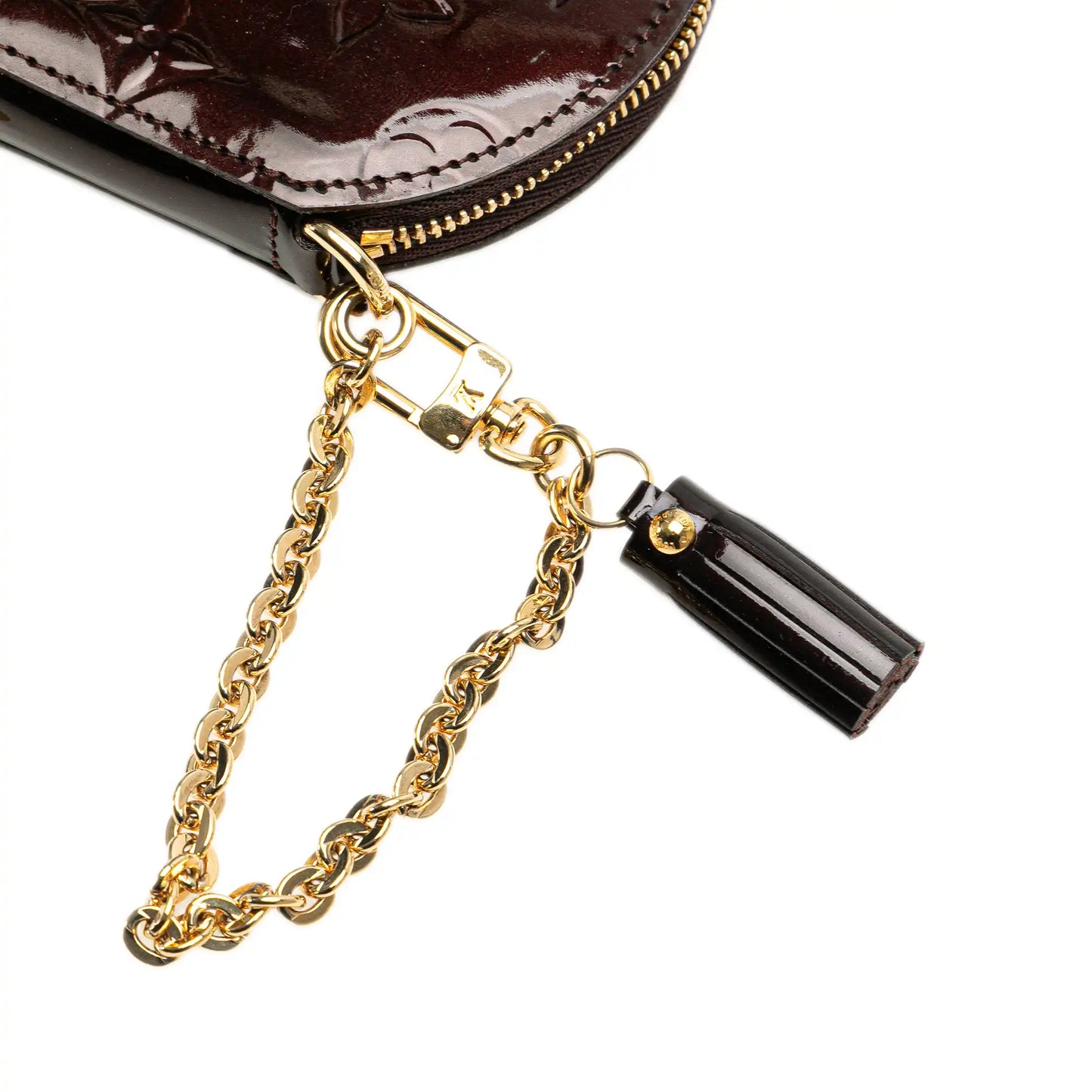 Louis Vuitton Monogram Vernis Round Coin Pouch