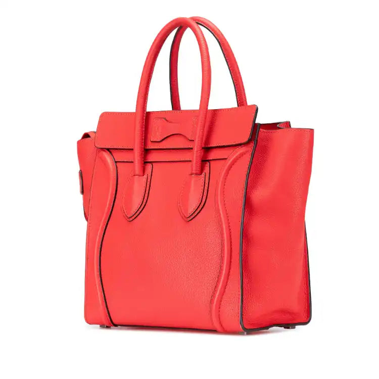 Celine Micro Calfskin Luggage Tote