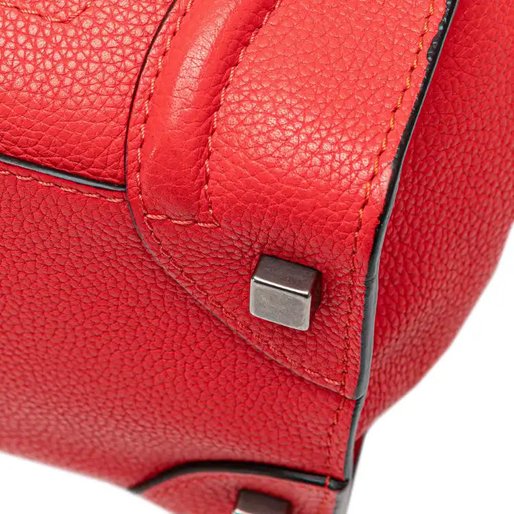 Celine Micro Calfskin Luggage Tote