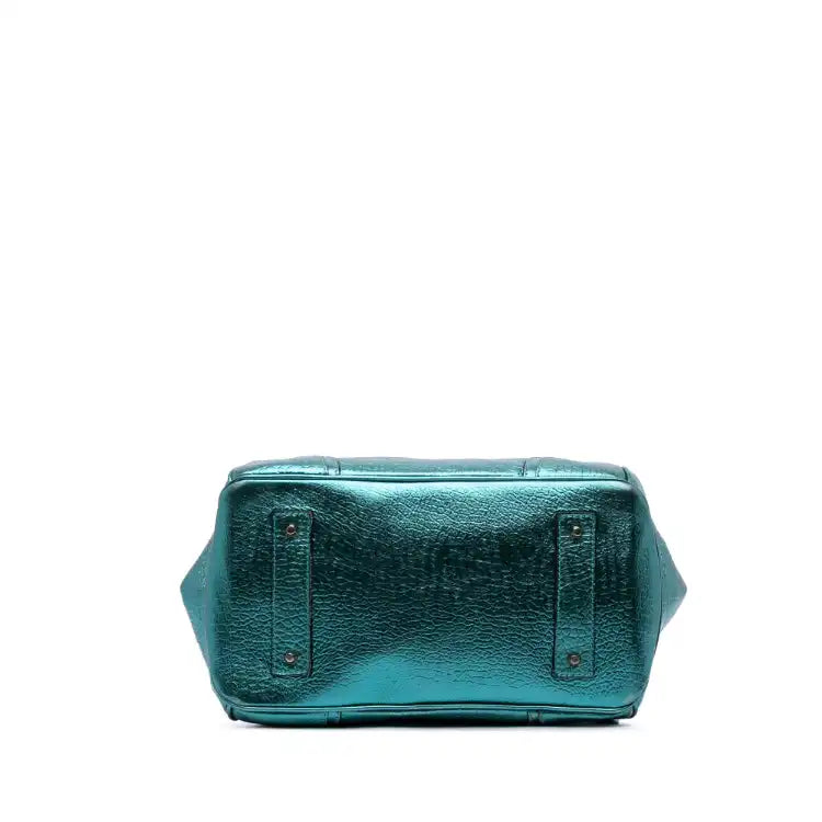 Burberry Metallic Calfskin Blaze Handbag