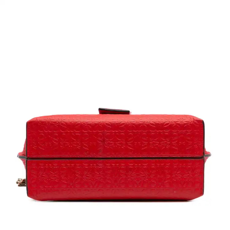 LOEWE Leather Repeat Anagram Avenue Crossbody