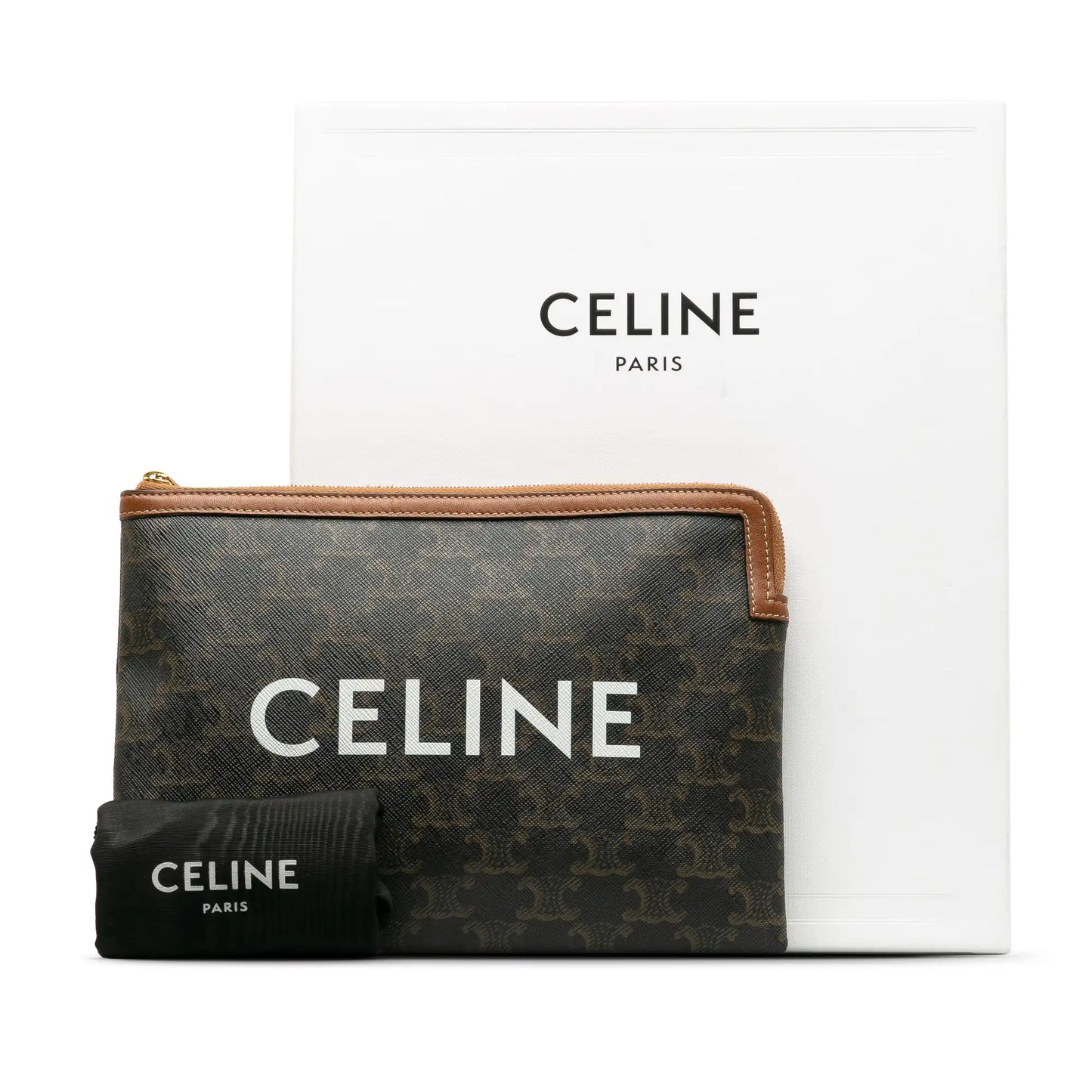 Celine Small Triomphe Clutch Bag