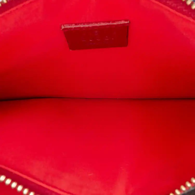 Gucci GG Supreme Bengal Double Zip Pochette