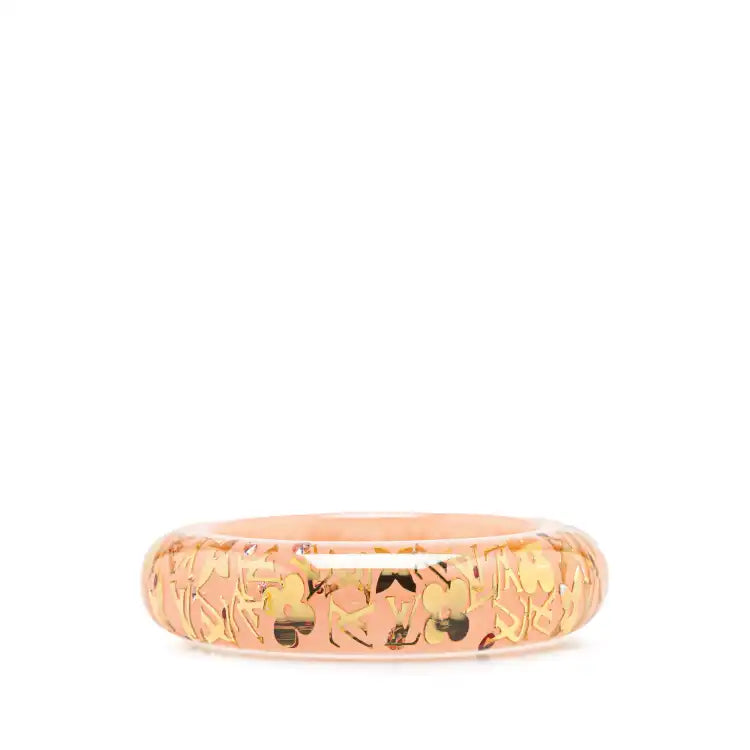 Louis Vuitton Monogram Resin Inclusion Bangle