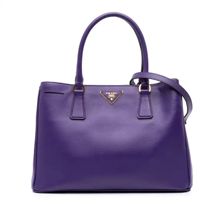 Prada Medium Saffiano Lux Galleria Satchel