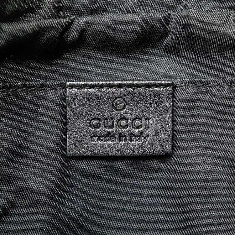 Gucci Guccissima Nylon Trim Belt Bag