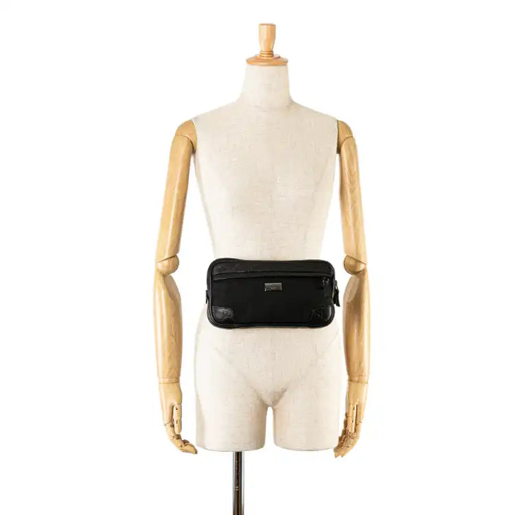 Gucci Guccissima Nylon Trim Belt Bag