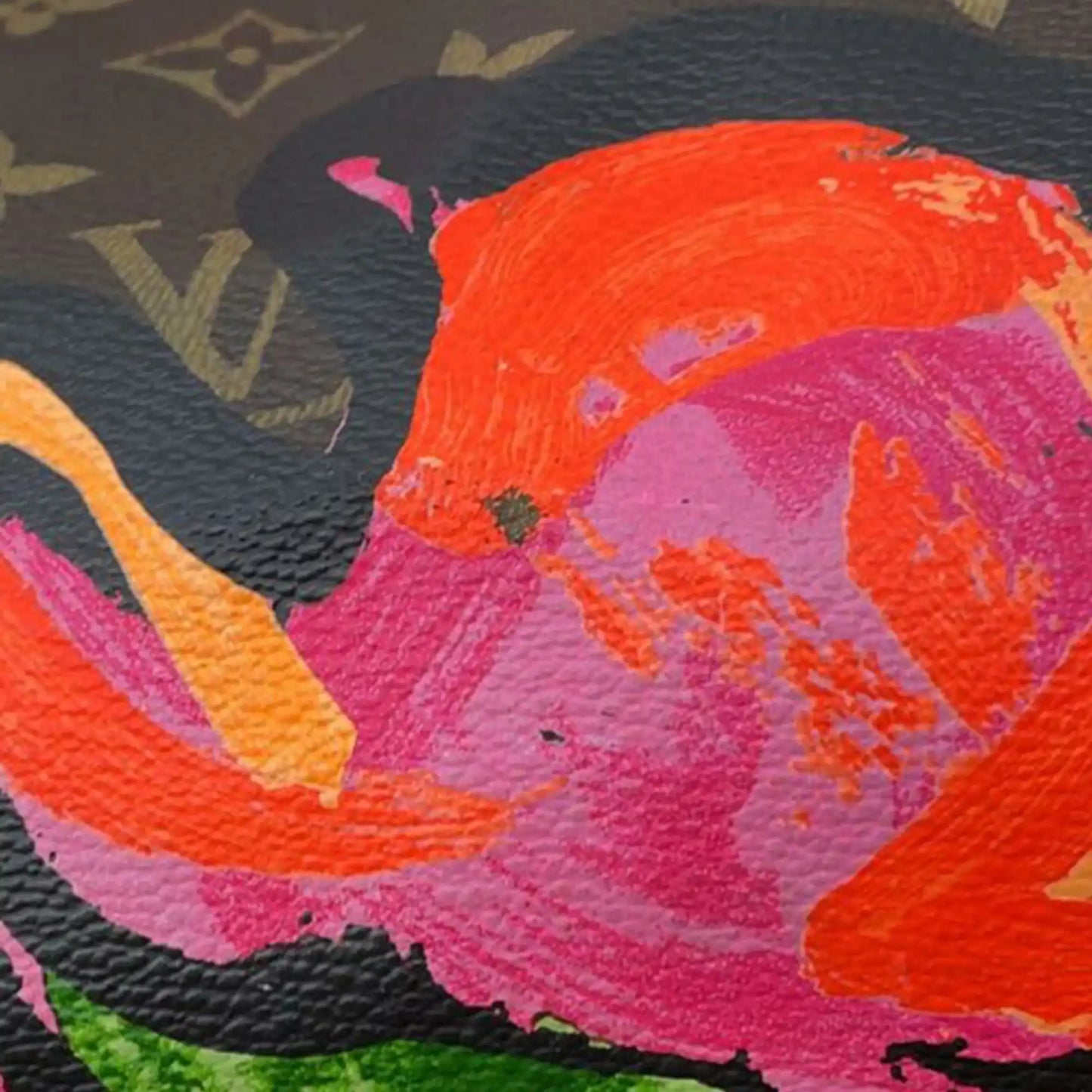 Louis Vuitton Monogram Roses Keepall 50