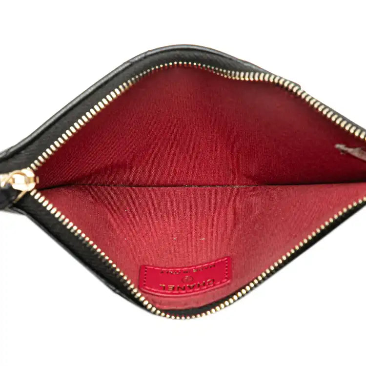 Chanel CC Quilted Goatskin 19 Phone and Card Holder