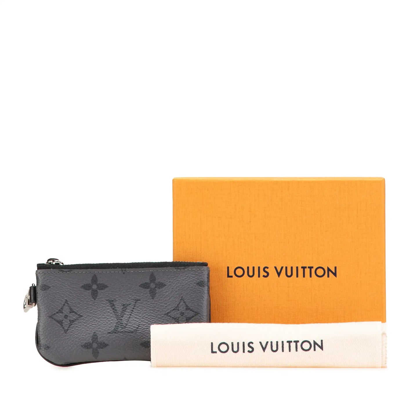 Louis Vuitton Monogram Eclipse Reverse Trio Messenger Key Pouch