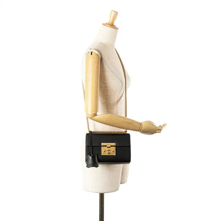 Gucci Small Leather Padlock Crossbody