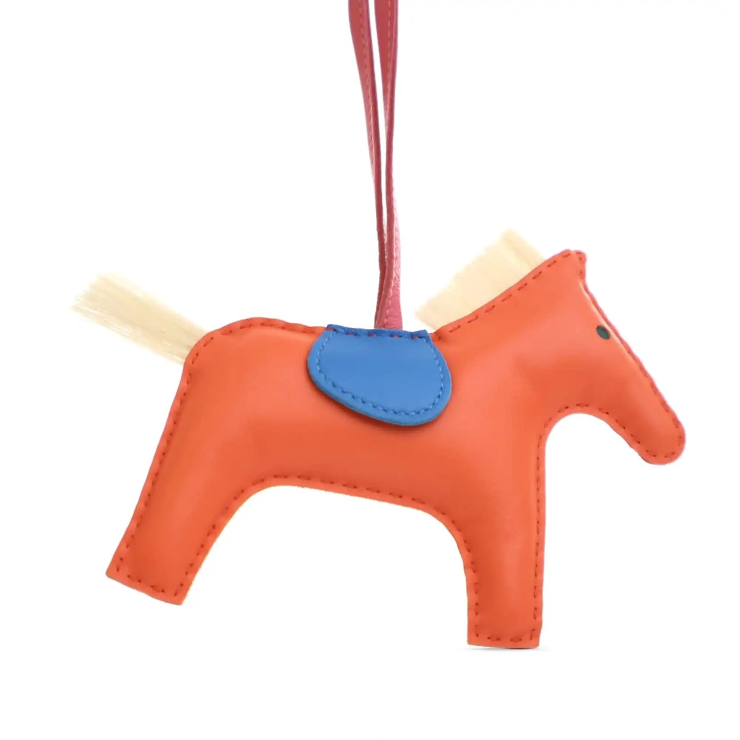 Hermès Milo Lambskin Grigri Rodeo Bag Charm MM