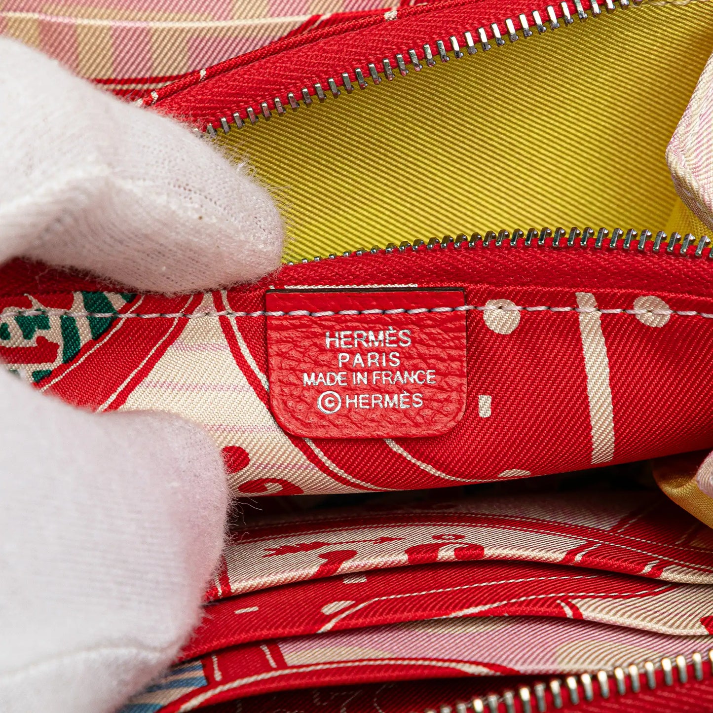 Hermès Mini Epsom Silk In Change Purse
