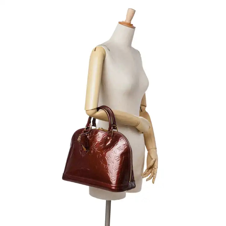 Louis Vuitton Monogram Vernis Alma PM