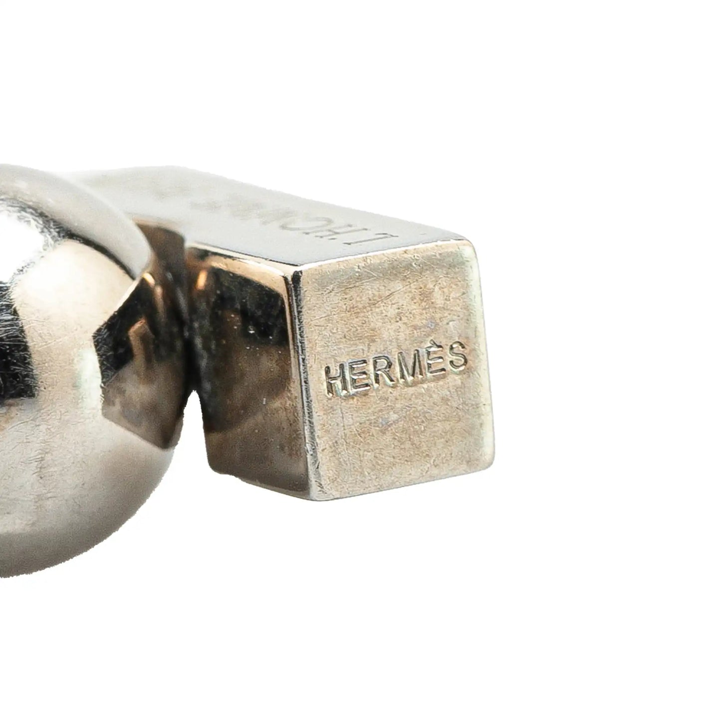Hermès Palladium Plated LHomme Peut Embellir La Terre Cadena Lock
