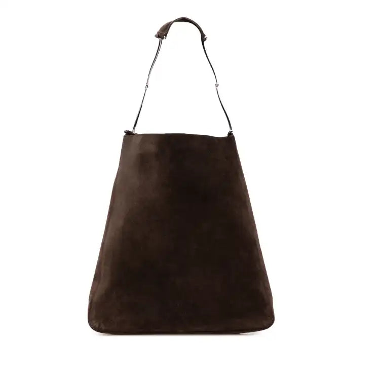 Gucci Suede Horsebit Chain Hobo
