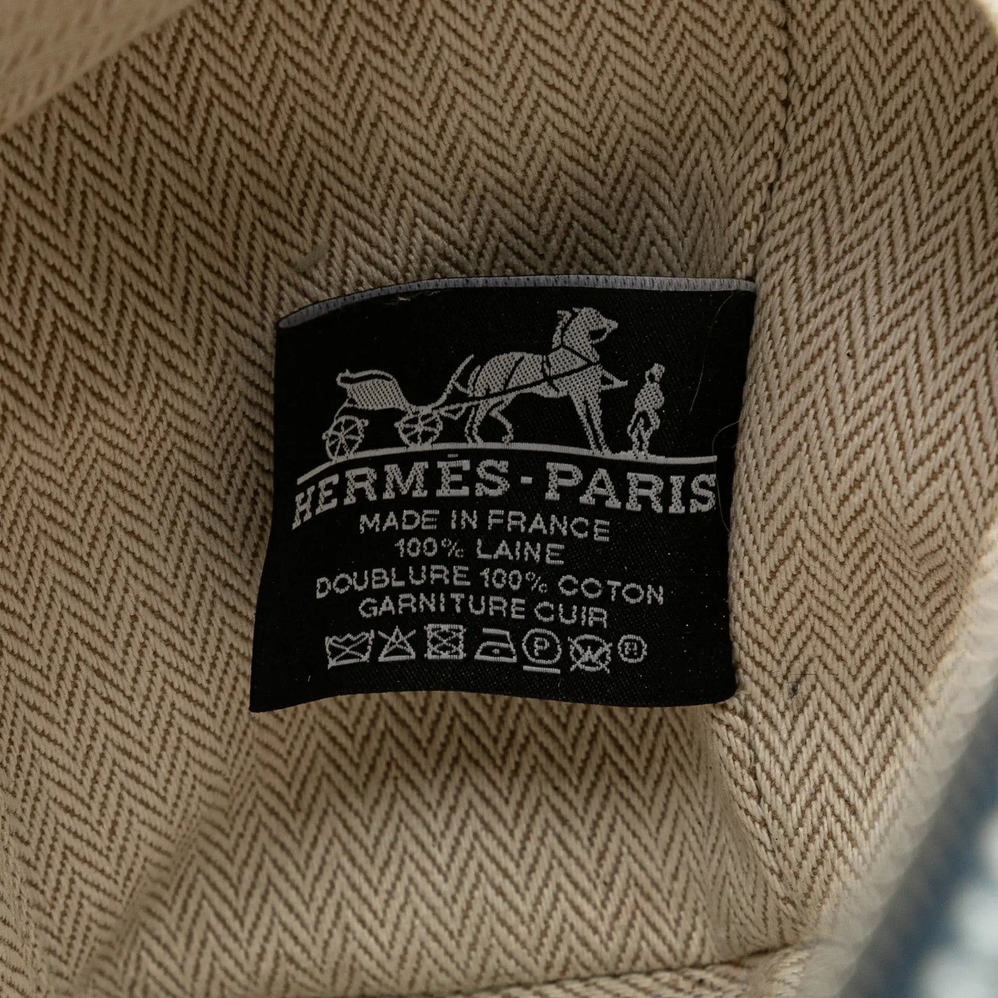 Hermès Small Wool Bride A Brac H Natte Case