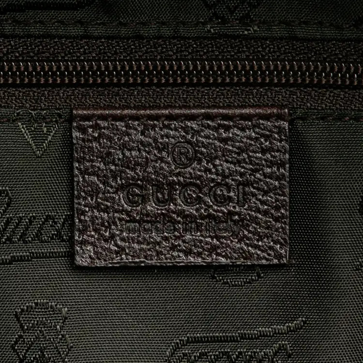 Gucci Diamante Canvas Crest Boston