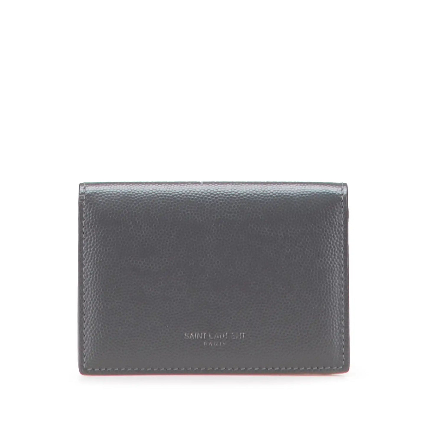 Saint Laurent Grain de Poudre Business Card Holder