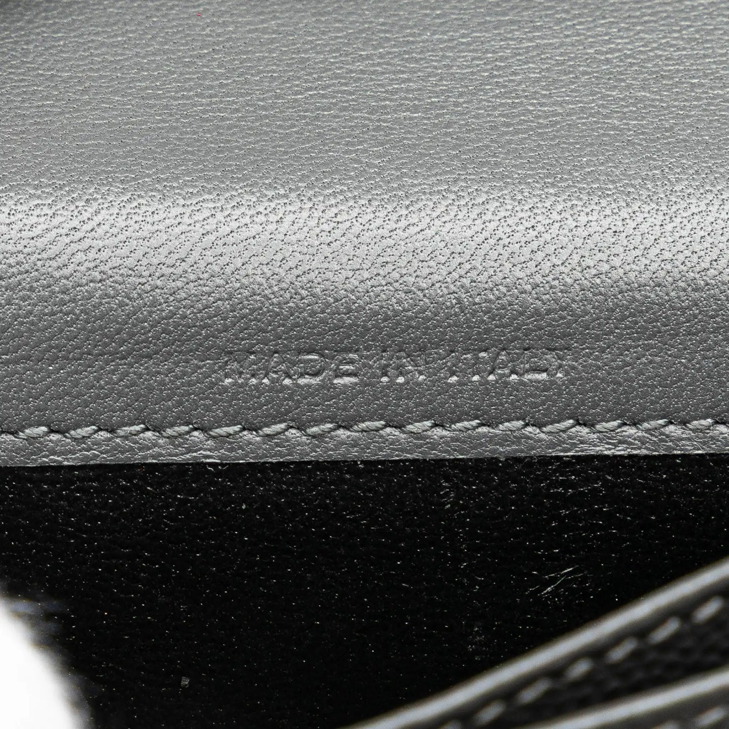 Saint Laurent Grain de Poudre Business Card Holder