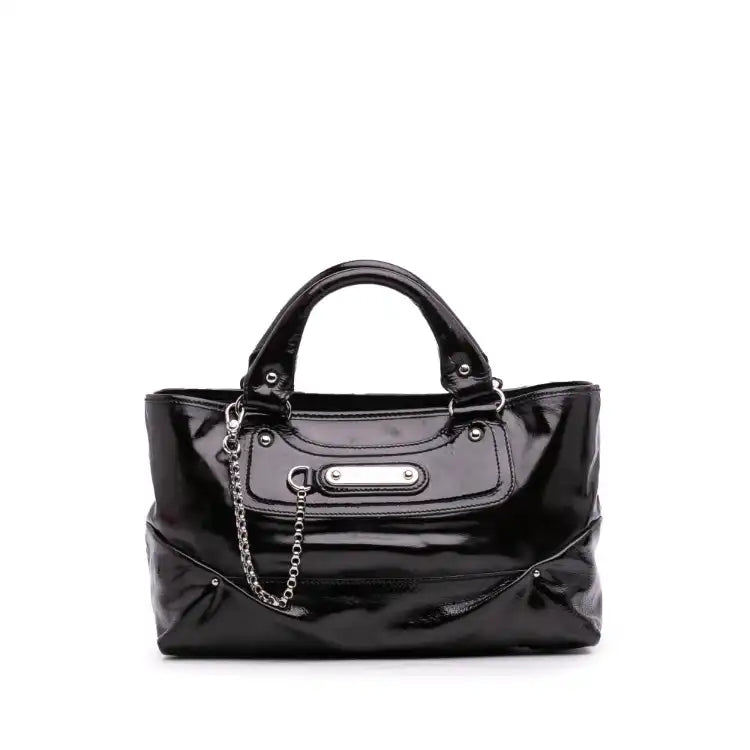 Celine Patent Boogie Handbag