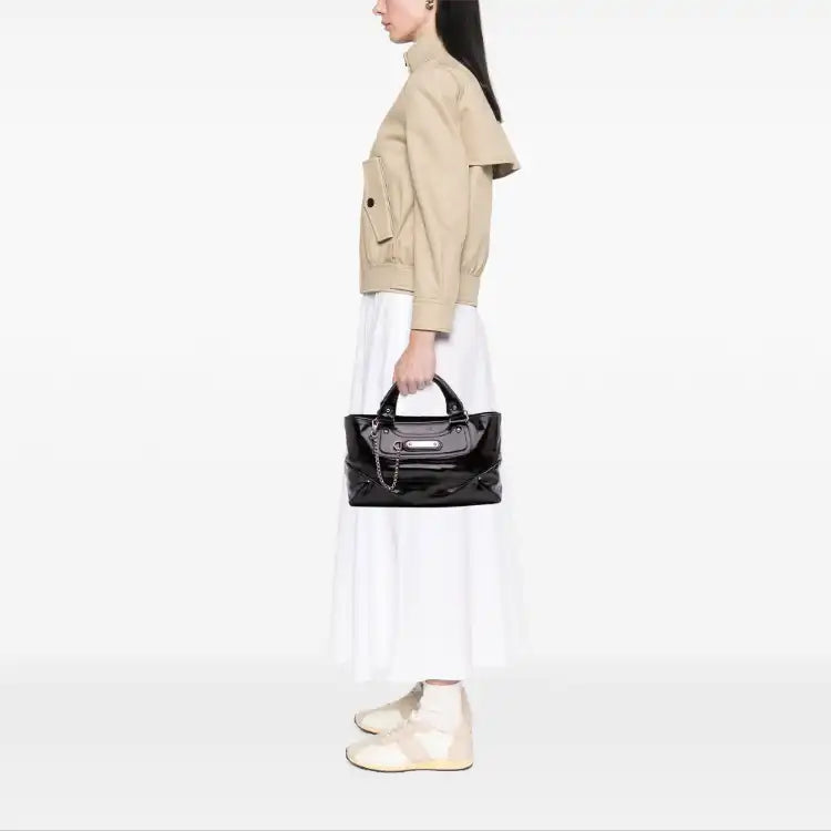 Celine Patent Boogie Handbag